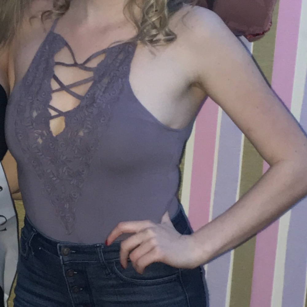 Purple Bodysuit